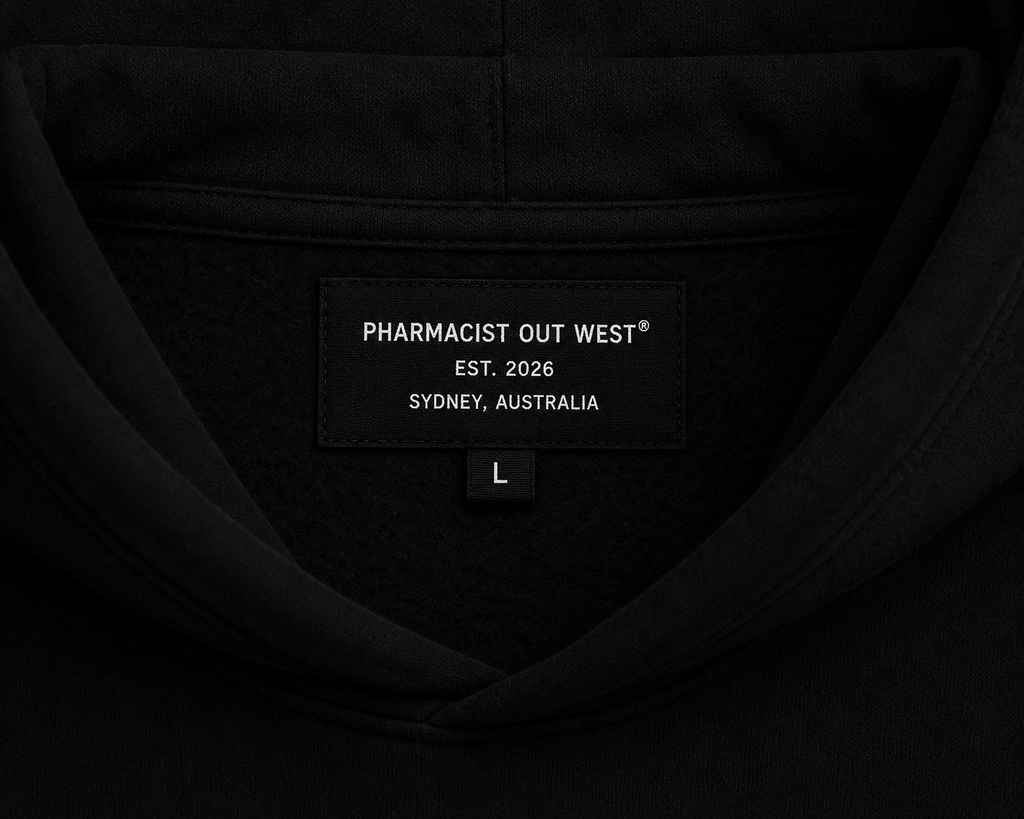 The Pharmacist Hoodie (Black)