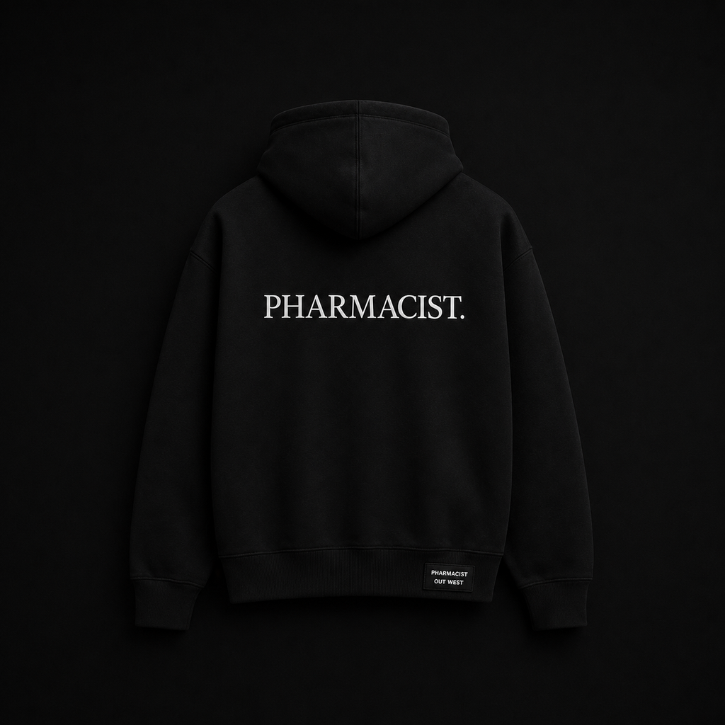 The Pharmacist Hoodie (Black)