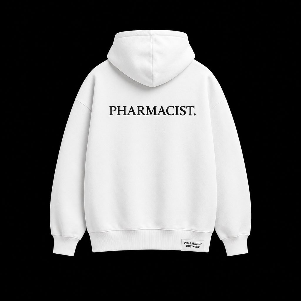 The Pharmacist Hoodie (White)