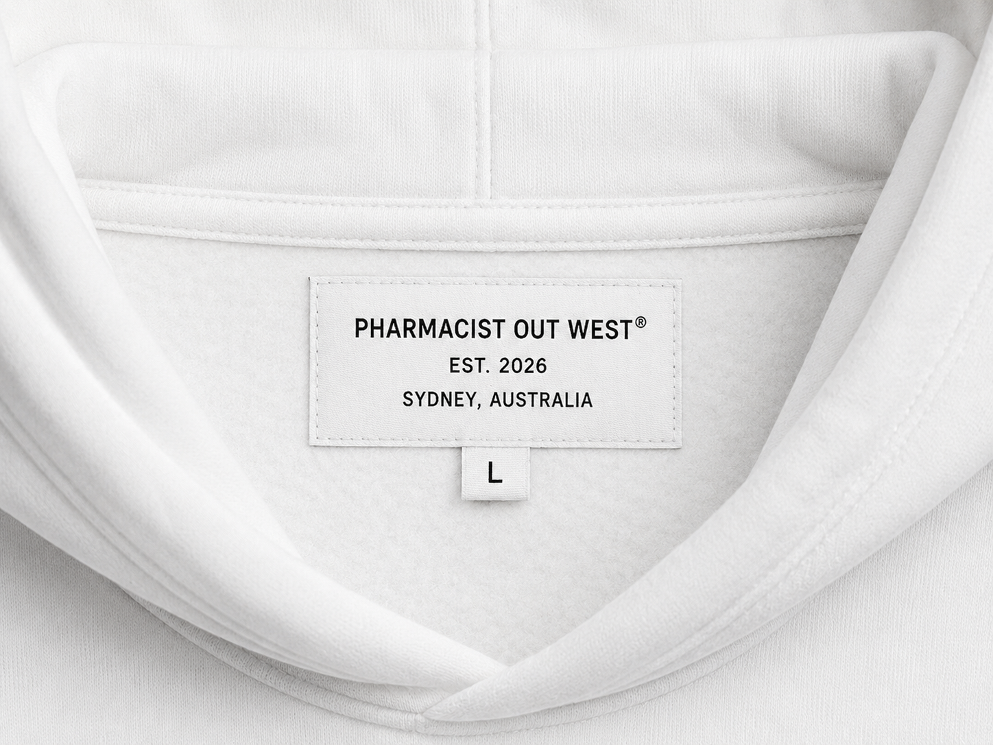 The Pharmacist Hoodie (White)