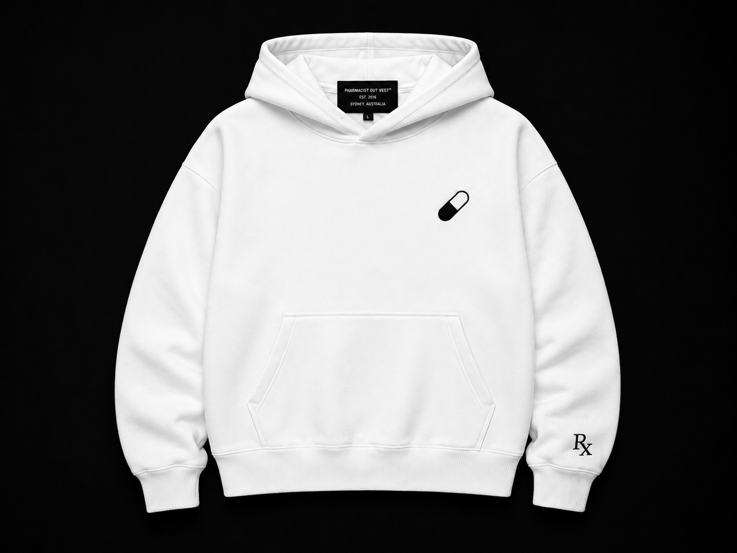 The Pharmacist Hoodie (White)